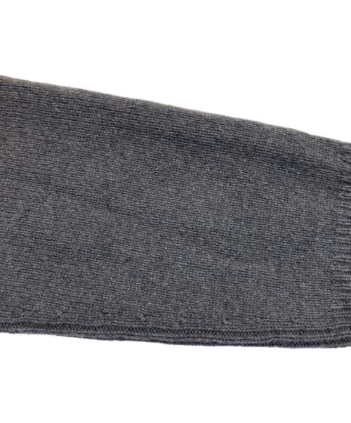 RICK OWENS（リックオウエンス）RICK OWENS (リックオウエンス) BIKER CASHMERE SWEATER グレー サイズ:XLの古着・服飾アイテム