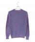 SUPREME (シュプリーム) Melange Rib Knit Sweater Small Box Logo/メランジリブニットセータースモールボックスロゴ パープル サイズ:SIZE S：15000円