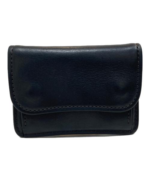 WILDSWANS（ワイルドスワンズ）WILDSWANS (ワイルドスワンズ) レザーコインケース ブラックの古着・服飾アイテム