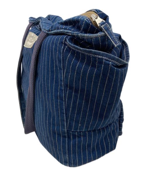 freewheelers（フリーホイーラーズ）FREEWHEELERS (フリーホイーラーズ) ALLEN ウォバッシュトートバッグ インディゴの古着・服飾アイテム