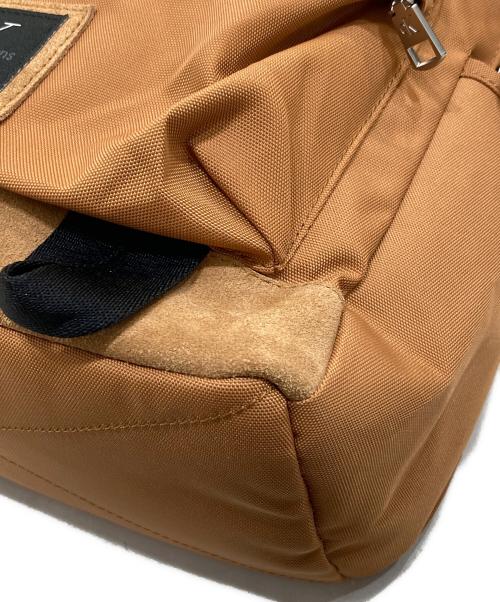 Calvin Klein（カルバンクライン）Calvin Klein (カルバンクライン) キャンバス デイパック ブラウンの古着・服飾アイテム