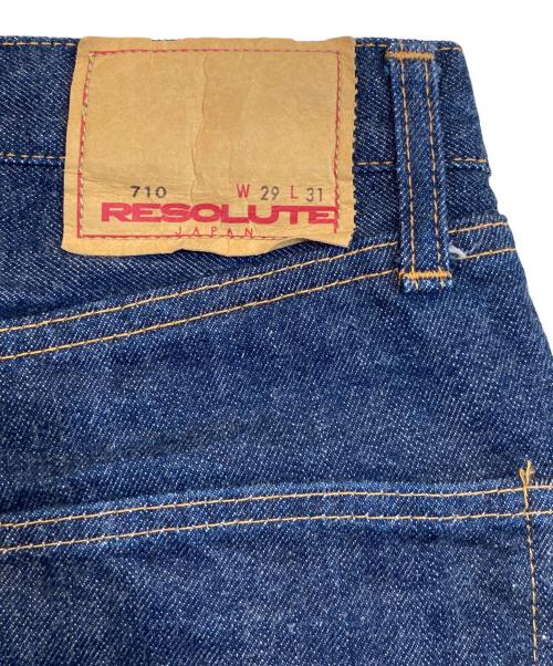 RESOLUTE（リゾルト）RESOLUTE (リゾルト) 710デニムパンツ インディゴ サイズ:SIZE 29の古着・服飾アイテム