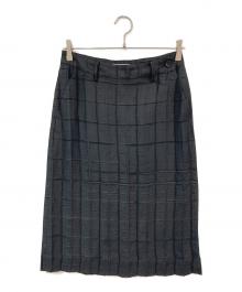 ISSEY MIYAKE（イッセイミヤケ）の古着「スカート」｜ブラック