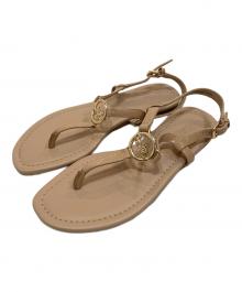 COACH（コーチ）の古着「ジャスミンペダルサンダル」｜ベージュ