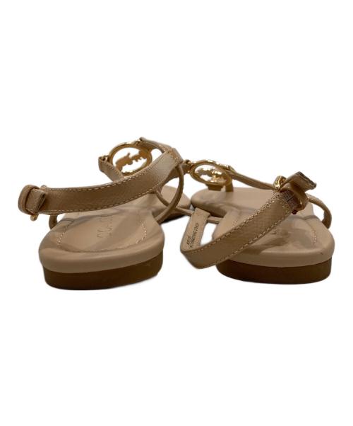 COACH（コーチ）COACH (コーチ) ジャスミンペダルサンダル ベージュ サイズ:23㎝の古着・服飾アイテム