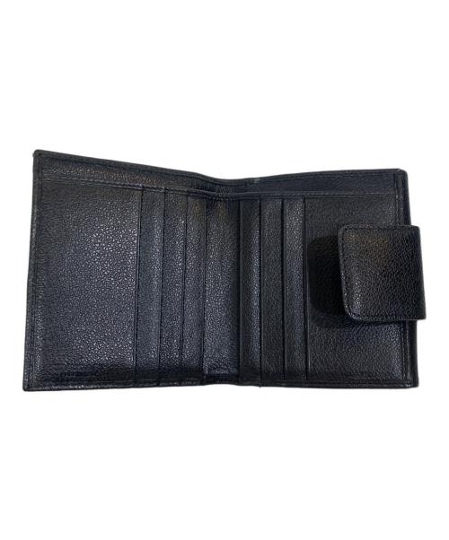 BVLGARI（ブルガリ）BVLGARI (ブルガリ) 2つ折り財布 ブラックの古着・服飾アイテム