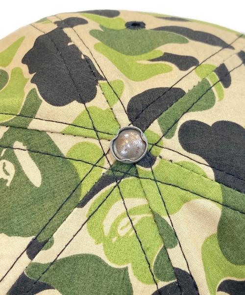 New Era（ニューエラ）New Era (ニューエラ) A BATHING APE (ア ベイシング エイプ) キャップ グリーンの古着・服飾アイテム