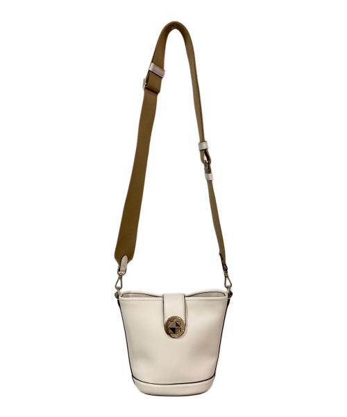 Kate Spade（ケイトスペード）Kate Spade (ケイトスペード) オードリー ミニ バケット アイボリーの古着・服飾アイテム