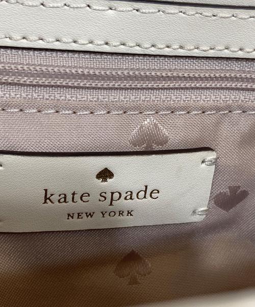Kate Spade（ケイトスペード）Kate Spade (ケイトスペード) オードリー ミニ バケット アイボリーの古着・服飾アイテム