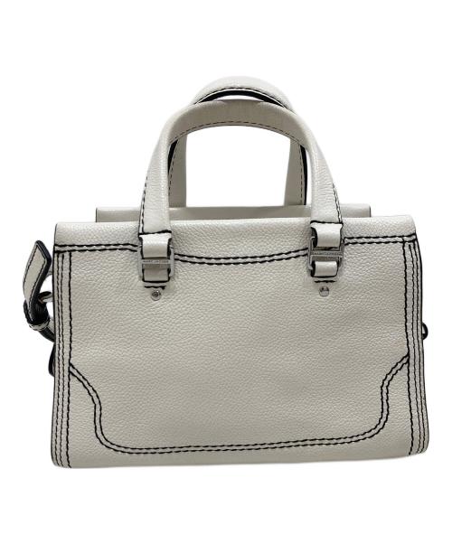 Marc by Marc Jacobs（マークバイマークジェイコブス）Marc by Marc Jacobs (マークバイマークジェイコブス) 2WAYショルダーバッグ ホワイトの古着・服飾アイテム