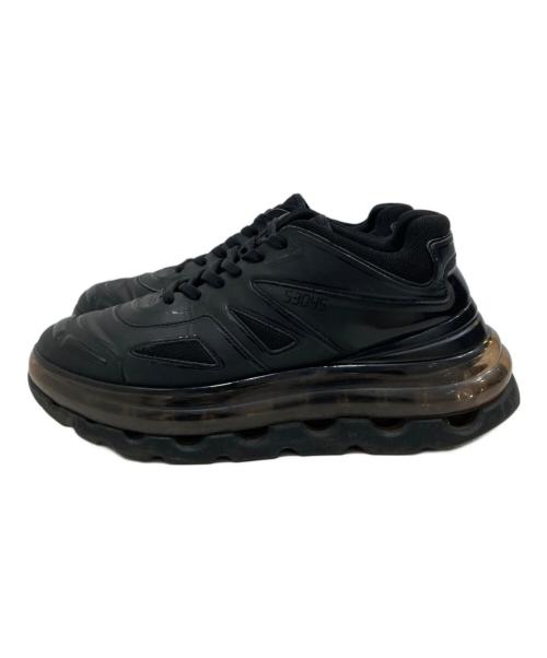 SHOES53045（シューズ53045）SHOES53045 (シューズ53045) BUMP AIR/バンプエアー ブラック サイズ:印字消えの為不明の古着・服飾アイテム