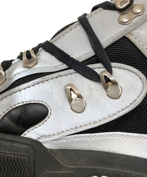 GUCCI（グッチ）GUCCI (グッチ) フラッシュトレックトレッキングブーツ シルバー・ブラック サイズ:SIZE 7の古着・服飾アイテム