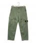 STONE ISLAND（ストーンアイランド）の古着「COTTON POPLIN STREACH CARGO PANT/コットンポプリンストレッチカーゴパンツ」｜カーキ