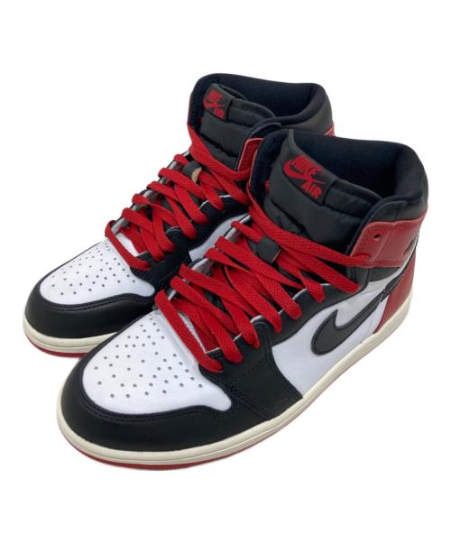 NIKE（ナイキ）NIKE (ナイキ) Air Jordan 1 Retro High OG Black Toe Reimagined/エアジョーダン１レトロハイOGブラックトウリイマジンド レッド×ブラック サイズ:SIZE 26.5cmの古着・服飾アイテム
