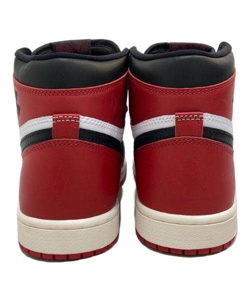 NIKE（ナイキ）NIKE (ナイキ) Air Jordan 1 Retro High OG Black Toe Reimagined/エアジョーダン１レトロハイOGブラックトウリイマジンド レッド×ブラック サイズ:SIZE 26.5cmの古着・服飾アイテム