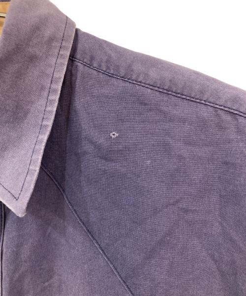 Wrangler（ラングラー）Wrangler (ラングラー) プリントウエスタンシャツ パープル サイズ:無しの古着・服飾アイテム