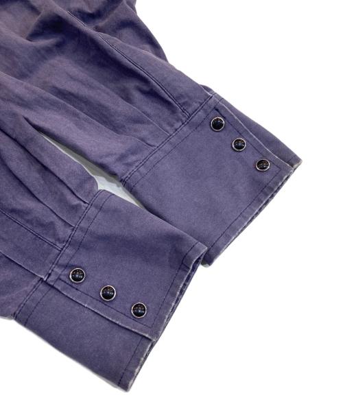 Wrangler（ラングラー）Wrangler (ラングラー) プリントウエスタンシャツ パープル サイズ:無しの古着・服飾アイテム
