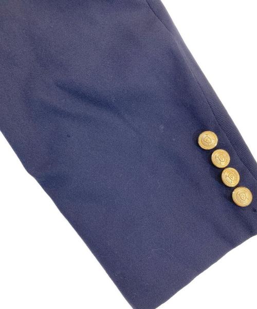 POLO RALPH LAUREN（ポロ・ラルフローレン）POLO RALPH LAUREN (ポロ・ラルフローレン) 金ボタンダブルジャケット ネイビー サイズ:無しの古着・服飾アイテム