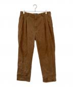 POLO RALPH LAURENポロ・ラルフローレン）の古着「HAMMOND PANT 2タックチノパン」｜ブラウン