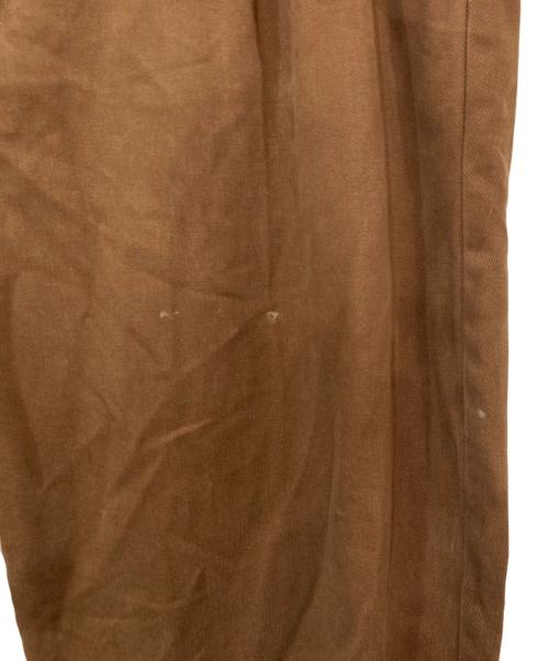 POLO RALPH LAUREN（ポロ・ラルフローレン）POLO RALPH LAUREN (ポロ・ラルフローレン) HAMMOND PANT 2タックチノパン ブラウン サイズ:35/30の古着・服飾アイテム