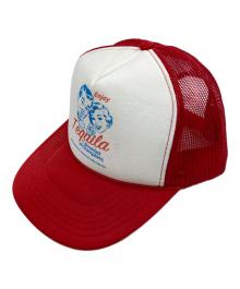 otto（オットー）の古着「メッシュキャップ」｜レッド×ホワイト