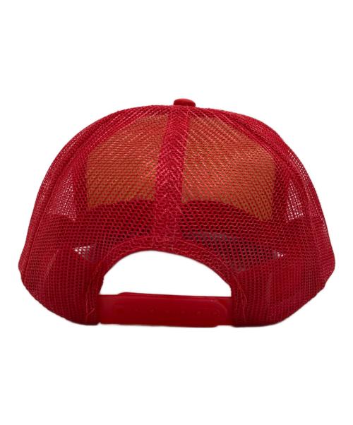 otto（オットー）otto (オットー) メッシュキャップ レッド×ホワイトの古着・服飾アイテム