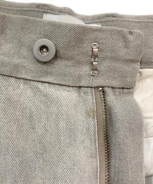 soerte（ソエルテ）soerte (ソエルテ) ワイドデニムパンツ グレー サイズ:SIZE 3の古着・服飾アイテム