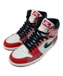 NIKE（ナイキ）の古着「Air Jordan 1 High OG SP Next Chapter/Spider-Man/エアジョーダン1ハイOGSPネクストチャプタースパイダーマン」｜レッド×ブラック