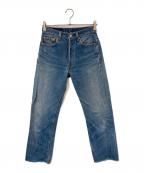 LEVI'Sリーバイス）の古着「501カットオフデニムパンツ」｜インディゴ