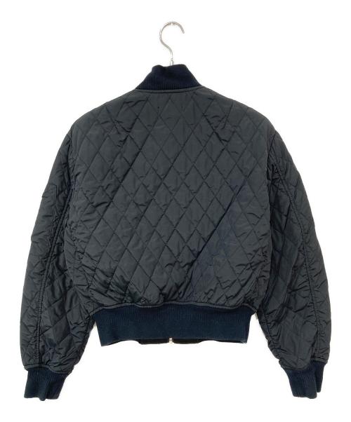 Random Identities（ランダムアイデンティティーズ）Random Identities (ランダムアイデンティティーズ) キルティングボンバージャケット ブラック サイズ:Sの古着・服飾アイテム
