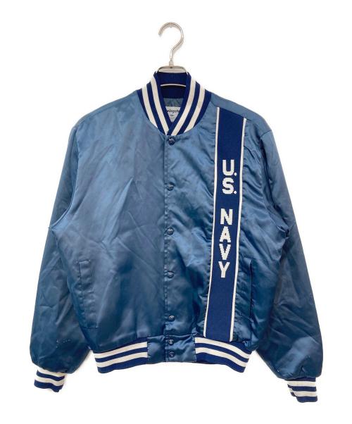 Swing ster（スウィングスター）Swing ster (スウィングスター) US.NAVYスタジャン ネイビー サイズ:SIZE Mの古着・服飾アイテム