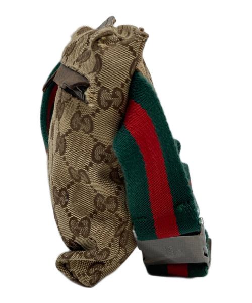 GUCCI（グッチ）GUCCI (グッチ) ウエストポーチ ブラウンの古着・服飾アイテム