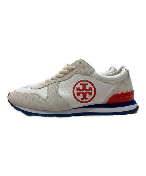 TORY BURCH（トリーバーチ）TORY BURCH (トリーバーチ) ローカットスニーカー ホワイト サイズ:5.5の古着・服飾アイテム
