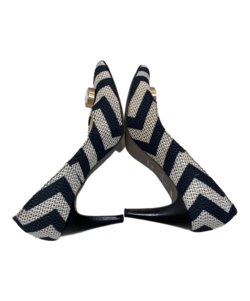 LANVIN COLLECTION（ランバンコレクション）LANVIN COLLECTION (ランバンコレクション) パンプス ホワイト サイズ:SIZE 23 2/1の古着・服飾アイテム