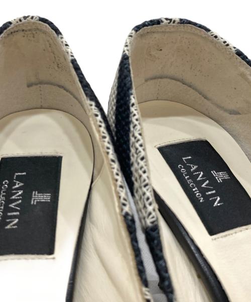 LANVIN COLLECTION（ランバンコレクション）LANVIN COLLECTION (ランバンコレクション) パンプス ホワイト サイズ:SIZE 23 2/1の古着・服飾アイテム