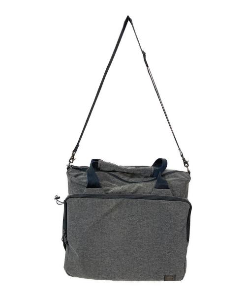 PORTER（ポーター）PORTER (ポーター) FUNCTION  2WAY TOTE BAG/ファンクション２WAYトートバッグ グレーの古着・服飾アイテム