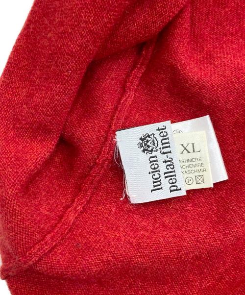 lucien pellat-finet（ルシアン・ペラフィネ）lucien pellat-finet (ルシアン・ペラフィネ) カシミヤニット レッド サイズ:SIZE XLの古着・服飾アイテム