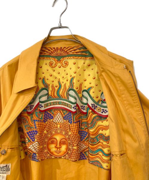 HERMES（エルメス）HERMES (エルメス) ファイヤーマンコート イエロー サイズ:SIZE 48の古着・服飾アイテム