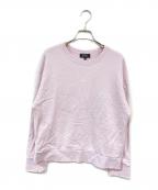 A.P.C.アーペーセー）の古着「ロゴスウェット」｜ピンク