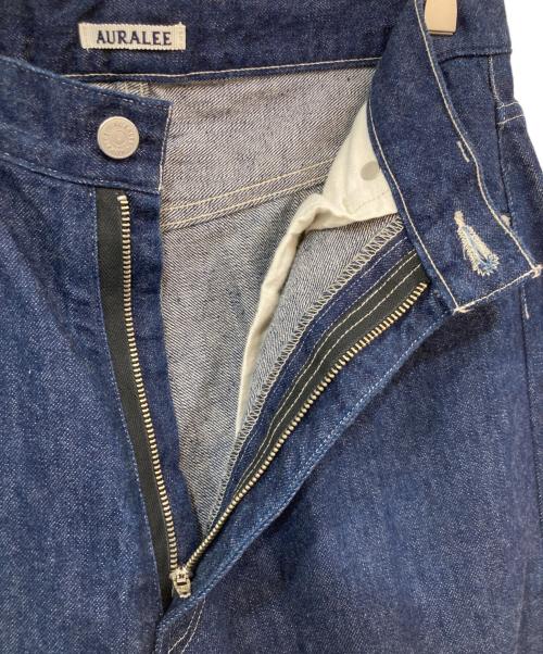 AURALEE（オーラリー）AURALEE (オーラリー) SELVEDGE LIGHT DENIM PANTS/セルビッジライトデニムパンツ インディゴ サイズ:SIZE 3の古着・服飾アイテム