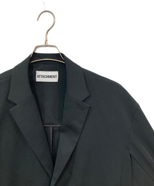 ATTACHMENT（アタッチメント）ATTACHMENT (アタッチメント) DROP SHOULDER 2B JKT ブラック サイズ:1の古着・服飾アイテム