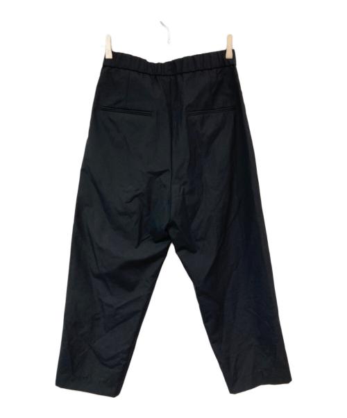ATON（エイトン）ATON (エイトン) WOOL TROPICAL TAPERED EASY PANTS ブラック サイズ:04の古着・服飾アイテム