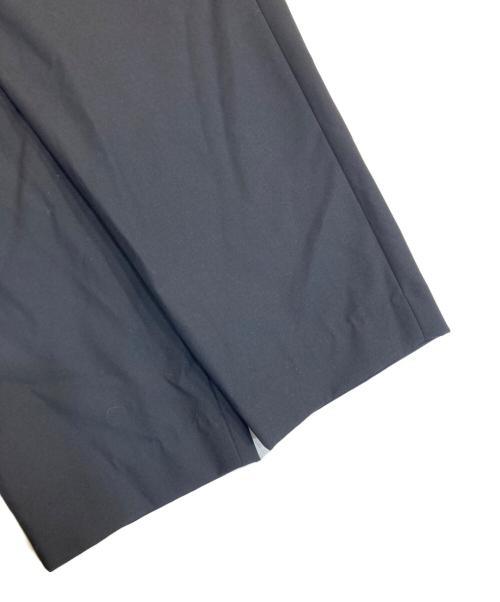ATON（エイトン）ATON (エイトン) WOOL TROPICAL TAPERED EASY PANTS ブラック サイズ:04の古着・服飾アイテム