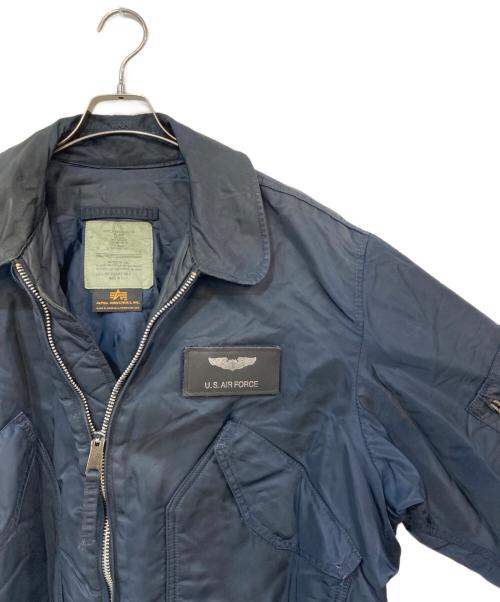 ALPHA（アルファ）ALPHA (アルファ) CWU-45 フライトジャケット ネイビー サイズ:XLの古着・服飾アイテム