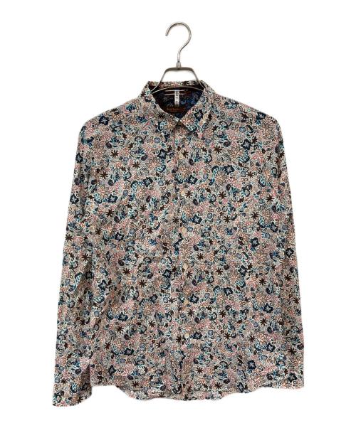 PAUL SMITH（ポールスミス）PAUL SMITH (ポールスミス) 総柄シャツ マルチカラー サイズ:SIZE Mの古着・服飾アイテム