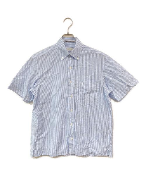 MACKINTOSH LONDON（マッキントッシュ ロンドン）MACKINTOSH LONDON (マッキントッシュ ロンドン) ストライプシャツ ブルー サイズ:SIZE Mの古着・服飾アイテム