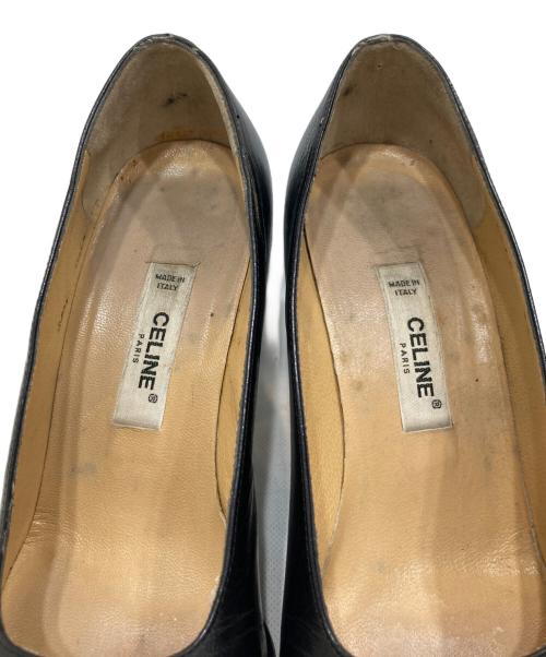 CELINE（セリーヌ）CELINE (セリーヌ) ヒールパンプス ブラック サイズ:35　2/1の古着・服飾アイテム