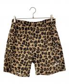 stussyステューシー）の古着「レオパードスイムショーツ」｜ベージュ