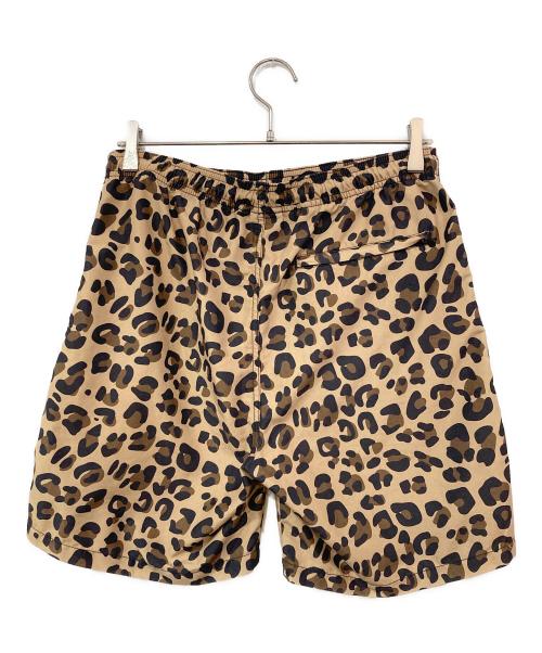 stussy（ステューシー）stussy (ステューシー) レオパードスイムショーツ ベージュ サイズ:SIZE Sの古着・服飾アイテム