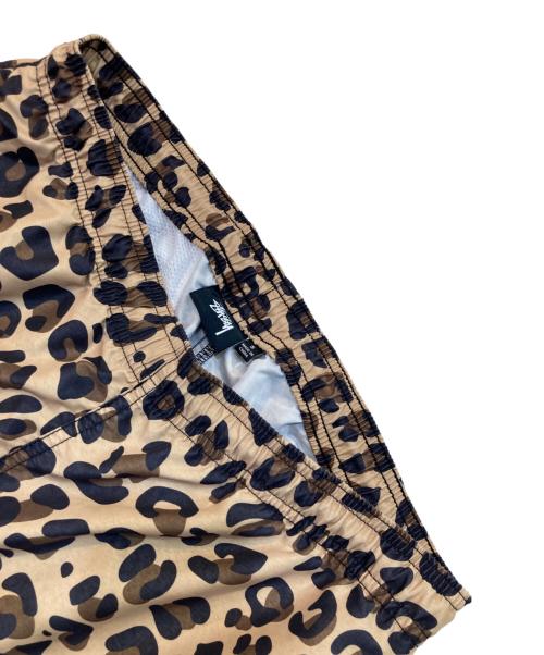 stussy（ステューシー）stussy (ステューシー) レオパードスイムショーツ ベージュ サイズ:SIZE Sの古着・服飾アイテム